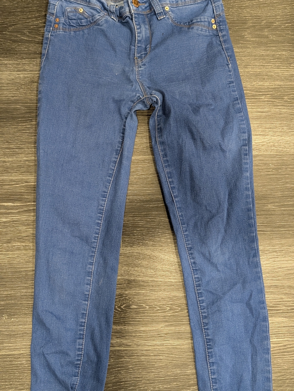 YMI Women's Skinny Jeans in Medium Blue